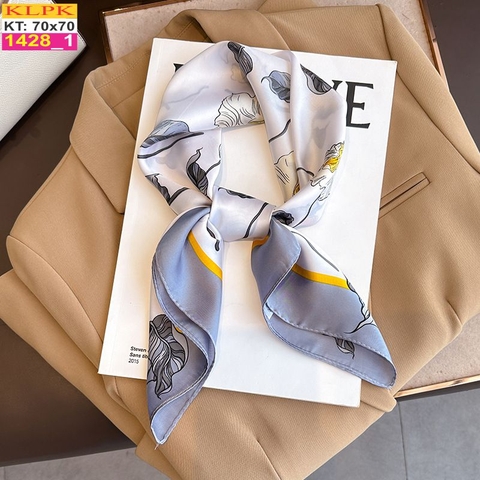 Khăn Phụ Kiện Lụa Vuông 70cm - Thế Giới Khăn Đẹp C1038_1