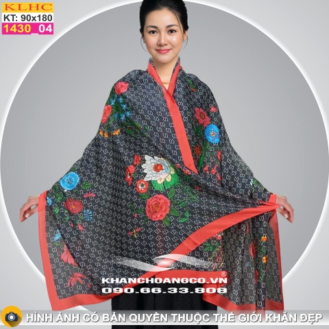 Khăn Choàng Cổ Lụa Thời Trang Thế Giới Khăn Đẹp KLHC 1053_4