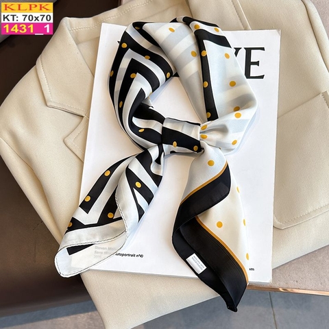 Khăn Phụ Kiện Lụa Vuông 70cm - Thế Giới Khăn Đẹp C1013_1