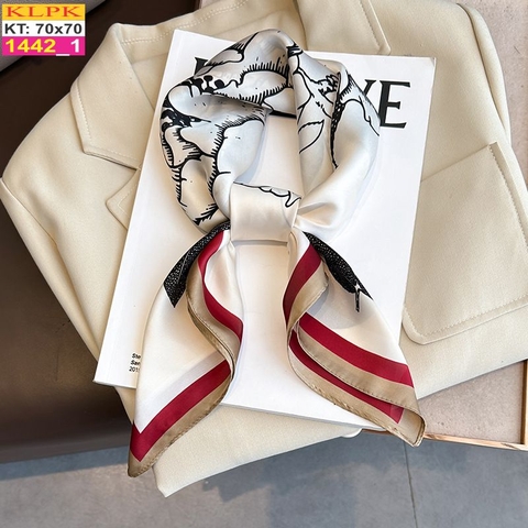 Khăn Phụ Kiện Lụa Vuông 70cm - Thế Giới Khăn Đẹp C1063_1