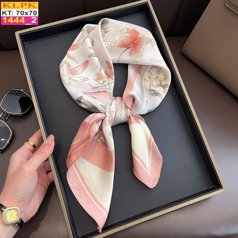 Khăn Phụ Kiện Lụa Vuông 70cm - Thế Giới Khăn Đẹp C1061_2