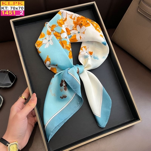Khăn Phụ Kiện Lụa Vuông 70cm - Thế Giới Khăn Đẹp C1024_2