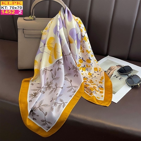 Khăn Phụ Kiện Lụa Vuông 70cm - Thế Giới Khăn Đẹp C1055_2