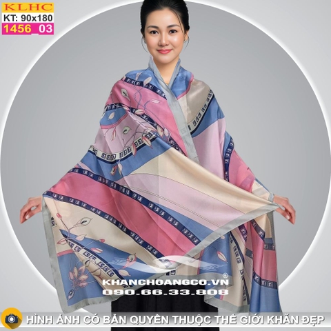 Khăn Choàng Cổ Lụa Thời Trang Thế Giới Khăn Đẹp KLHC 1142_3
