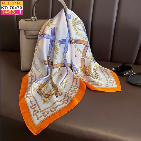 Khăn Phụ Kiện Lụa Vuông 70cm - Thế Giới Khăn Đẹp C1072_1