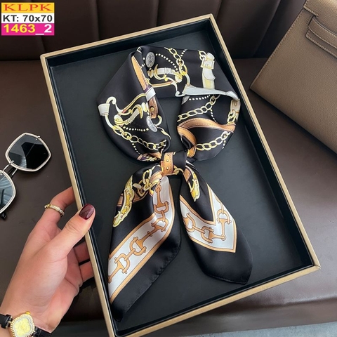 Khăn Phụ Kiện Lụa Vuông 70cm - Thế Giới Khăn Đẹp C1072_2