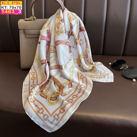 Khăn Phụ Kiện Lụa Vuông 70cm - Thế Giới Khăn Đẹp C1072_3