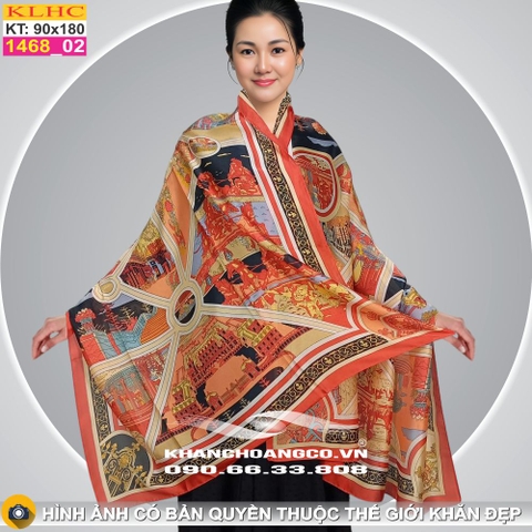 Khăn Choàng Cổ Lụa Thời Trang Thế Giới Khăn Đẹp KLHC 1001_2