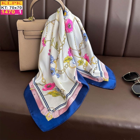 Khăn Phụ Kiện Lụa Vuông 70cm - Thế Giới Khăn Đẹp C1021_1