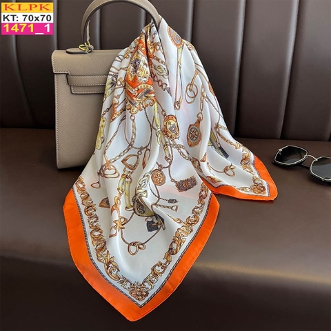 Khăn Phụ Kiện Lụa Vuông 70cm - Thế Giới Khăn Đẹp C1041_1