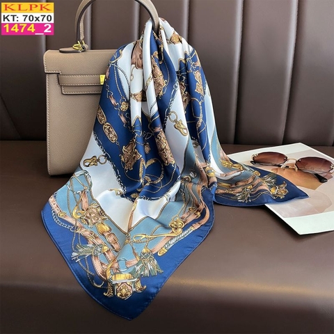 Khăn Phụ Kiện Lụa Vuông 70cm - Thế Giới Khăn Đẹp C1036_2