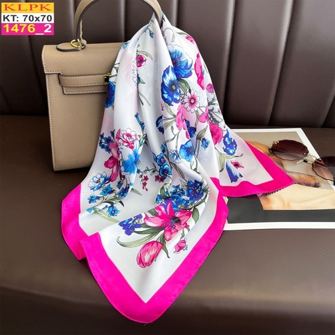 Khăn Phụ Kiện Lụa Vuông 70cm - Thế Giới Khăn Đẹp C1025_2