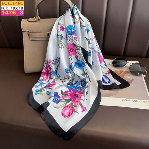 Khăn Phụ Kiện Lụa Vuông 70cm - Thế Giới Khăn Đẹp C1025_3