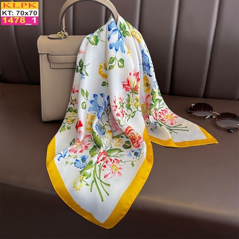 Khăn Phụ Kiện Lụa Vuông 70cm - Thế Giới Khăn Đẹp C1065_1