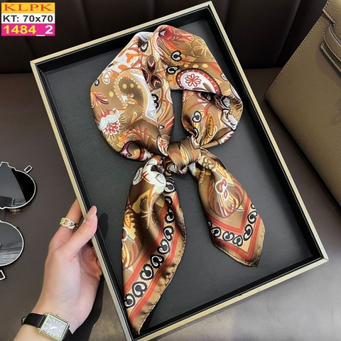 Khăn Phụ Kiện Lụa Vuông 70cm - Thế Giới Khăn Đẹp C1054_2