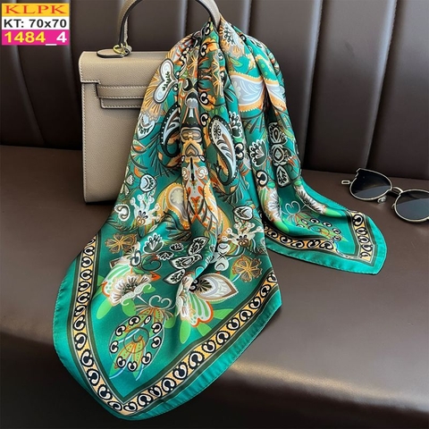 Khăn Phụ Kiện Lụa Vuông 70cm - Thế Giới Khăn Đẹp C1054_4