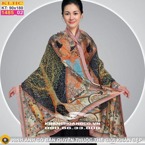 Khăn Choàng Cổ Lụa Thời Trang Thế Giới Khăn Đẹp KLHC 1014_2