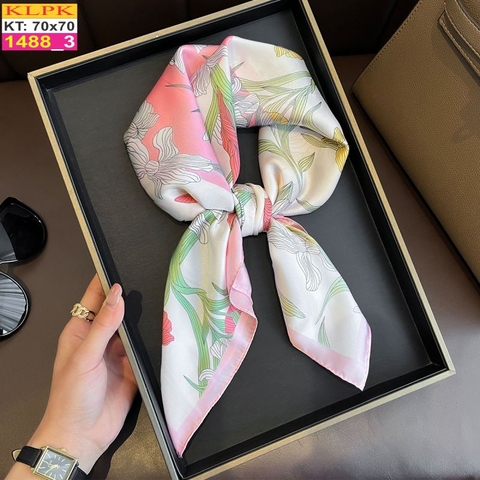 Khăn Phụ Kiện Lụa Vuông 70cm - Thế Giới Khăn Đẹp C1059_3
