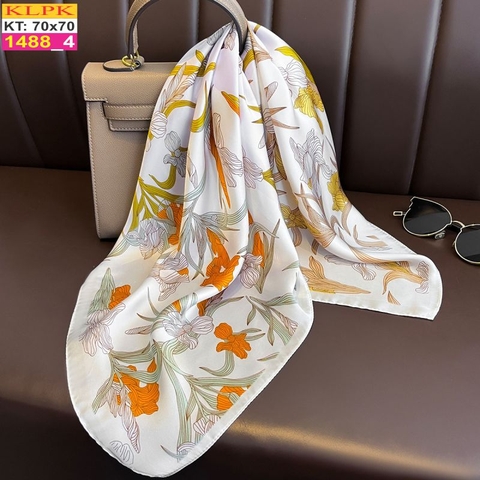 Khăn Phụ Kiện Lụa Vuông 70cm - Thế Giới Khăn Đẹp C1059_4
