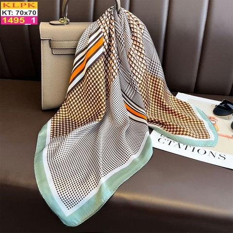 Khăn Phụ Kiện Lụa Vuông 70cm - Thế Giới Khăn Đẹp C1056_1