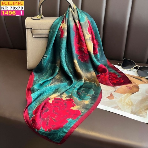 Khăn Phụ Kiện Lụa Vuông 70cm - Thế Giới Khăn Đẹp C1064_1