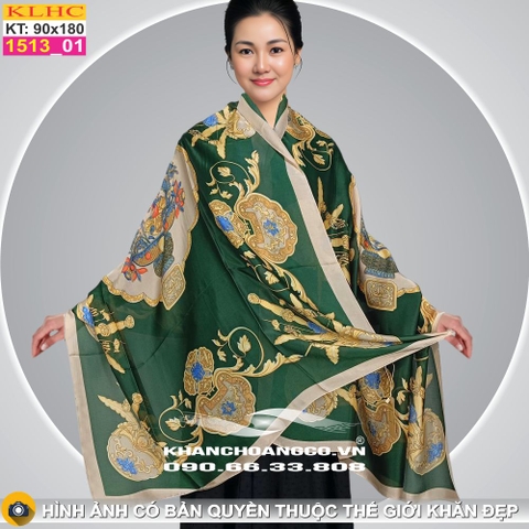 Khăn Choàng Cổ Lụa Thời Trang Thế Giới Khăn Đẹp KLHC 1010_1