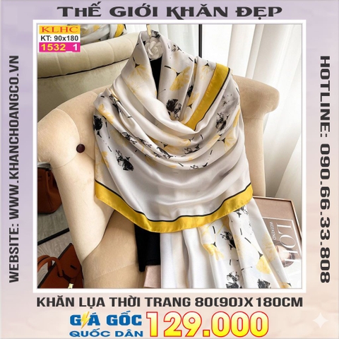 Khăn Choàng Cổ Lụa Thời Trang Thế Giới Khăn Đẹp KLHC 1133_1