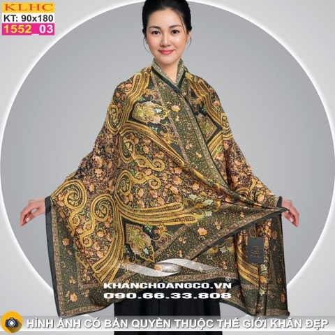 Khăn Choàng Cổ Lụa Thời Trang Thế Giới Khăn Đẹp KLHC 1112_3