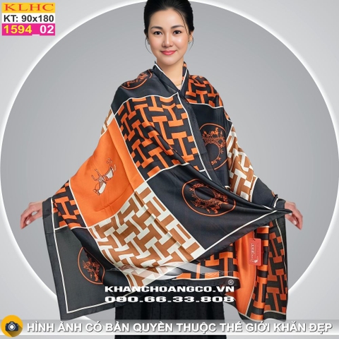 Khăn Choàng Cổ Lụa Thời Trang Thế Giới Khăn Đẹp KLHC 1153_2