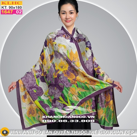 Khăn Choàng Cổ Lụa Thời Trang Thế Giới Khăn Đẹp KLHC 1067_2