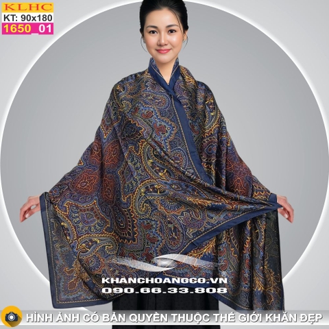 Khăn Choàng Cổ Lụa Thời Trang Thế Giới Khăn Đẹp KLHC 1008_1