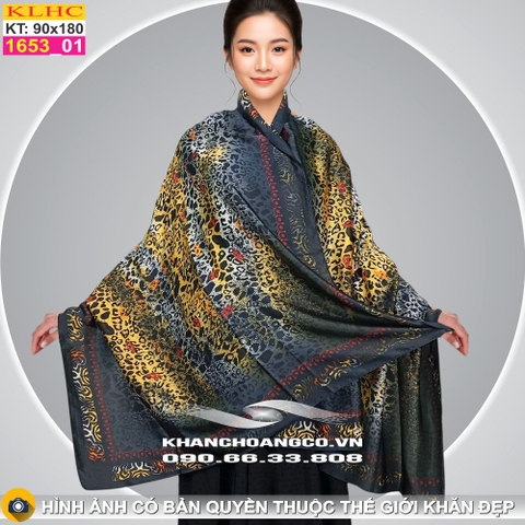 Khăn Choàng Cổ Lụa Thời Trang Thế Giới Khăn Đẹp KLHC 1072_1