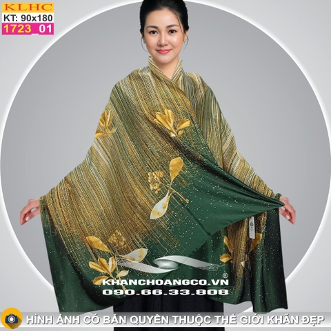 Khăn Choàng Cổ Lụa Thời Trang Thế Giới Khăn Đẹp KLHC 1090_1