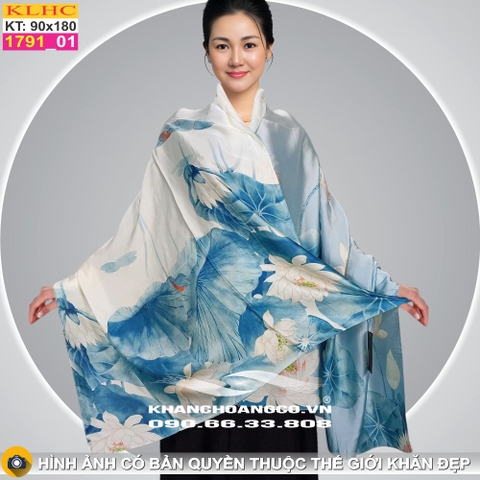 Khăn Choàng Cổ Lụa Thời Trang Thế Giới Khăn Đẹp KLHC 1141_1