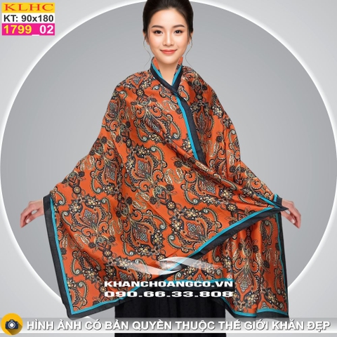 Khăn Choàng Cổ Lụa Thời Trang Thế Giới Khăn Đẹp KLHC 1147_2