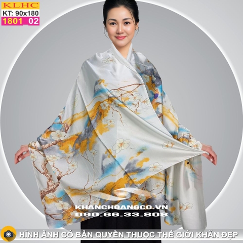 Khăn Choàng Cổ Lụa Thời Trang Thế Giới Khăn Đẹp KLHC 1113_2