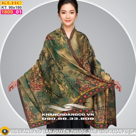 Khăn Choàng Cổ Lụa Thời Trang Thế Giới Khăn Đẹp KLHC 1038_1
