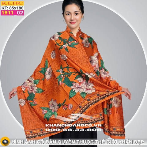 Khăn Choàng Cổ Lụa Thời Trang Thế Giới Khăn Đẹp KLHC 1111_2