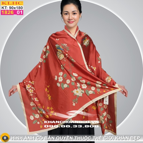 Khăn Choàng Cổ Lụa Thời Trang Thế Giới Khăn Đẹp KLHC 1052_1