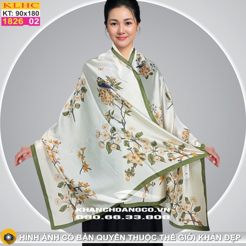 Khăn Choàng Cổ Lụa Thời Trang Thế Giới Khăn Đẹp KLHC 1052_2