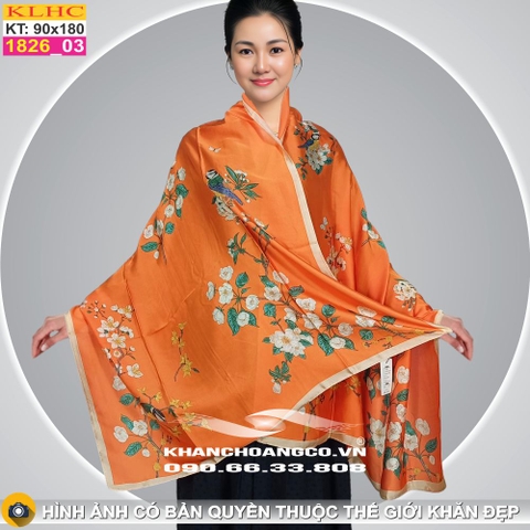 Khăn Choàng Cổ Lụa Thời Trang Thế Giới Khăn Đẹp KLHC 1052_3