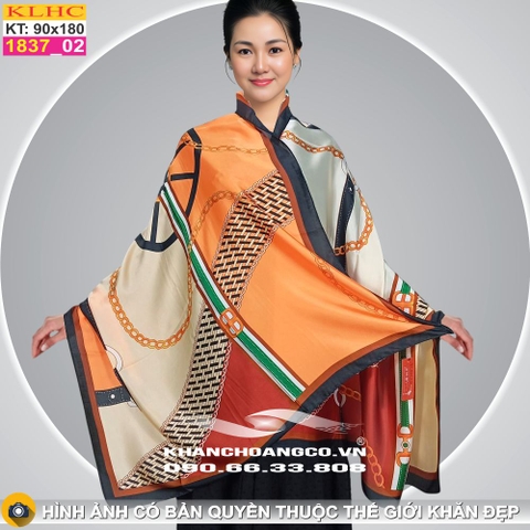 Khăn Choàng Cổ Lụa Thời Trang Thế Giới Khăn Đẹp KLHC 1039_2