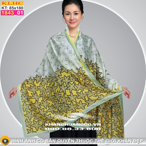 Khăn Choàng Cổ Lụa Thời Trang Thế Giới Khăn Đẹp KLHC 1016_1