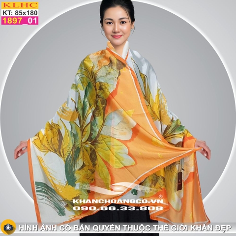 Khăn Choàng Cổ Lụa Thời Trang Thế Giới Khăn Đẹp KLHC 1024_2