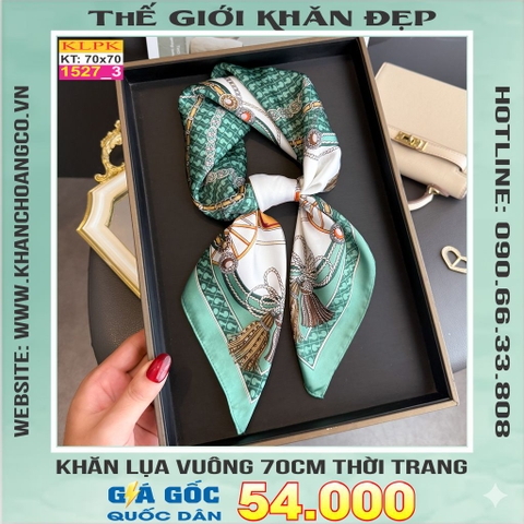 Khăn Phụ Kiện Lụa Vuông 70cm - Thế Giới Khăn Đẹp C1024_3