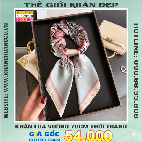 Khăn Phụ Kiện Lụa Vuông 70cm - Thế Giới Khăn Đẹp C1034_2