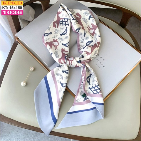 Khăn Phụ Kiện Lụa Dài 15-150 KPKD_1036