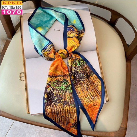 Khăn Phụ Kiện Lụa Dài 15-150 KPKD_1078