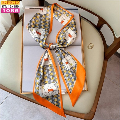 Khăn Phụ Kiện Lụa Dài 15-150 KPKD_1086