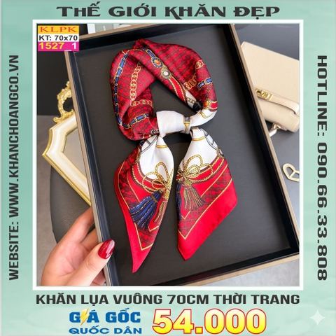 Khăn Phụ Kiện Lụa Vuông 70cm - Thế Giới Khăn Đẹp C1024_1